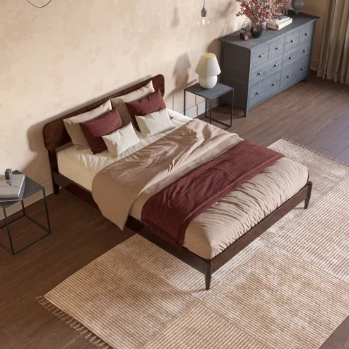 Vetulla Tempat Tidur Kayu Jati Solid Minimalis Jepara