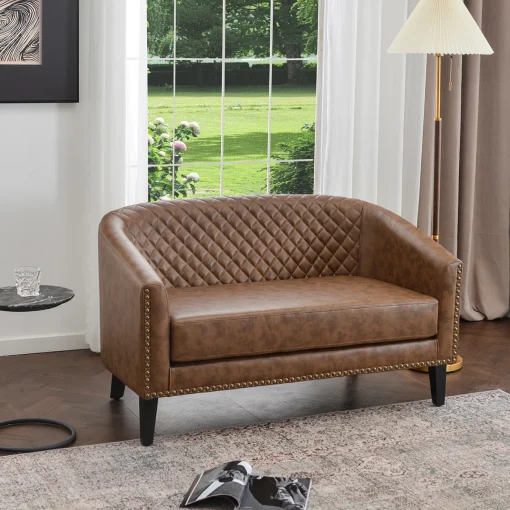 Walerry Set Sofa Tamu Unik Minimalis Kain Oscar