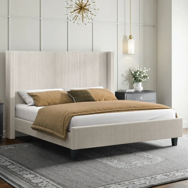 Wolden Tempat Tidur Jok Kain Beludru