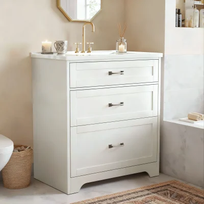 Allia Wastafel Cabinet Laci Cat Duco Minimalis