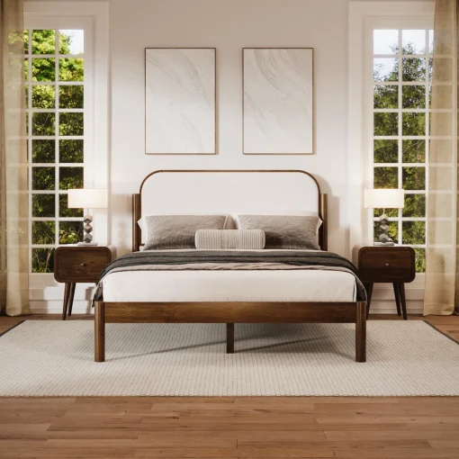 Ardico Tempat Tidur Jok Kain Minimalis Modern Kekinian