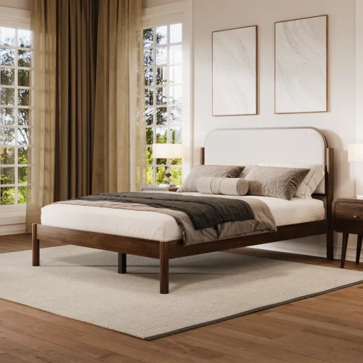 Ardico Tempat Tidur Jok Kain Minimalis Modern Kekinian