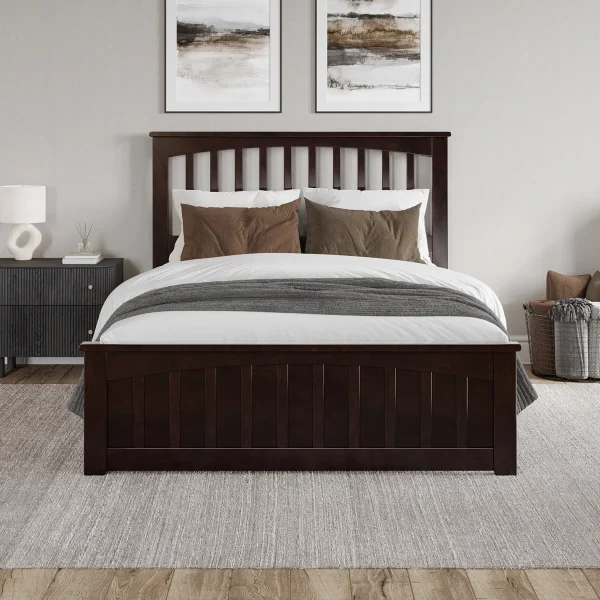 Aritra Tempat Tidur Kayu Jati Minimalis Modern