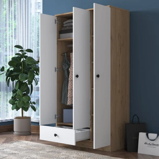 Armoira Lemari Pakaian 3 Pintu Minimalis Modern Terbaru