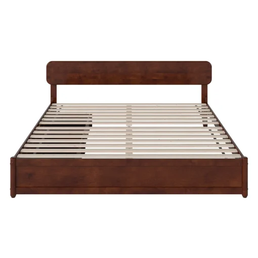 Austin Tempat Tidur Berlaci Kayu Jati Minimalis Modern