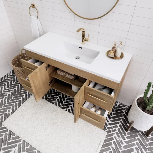 Bonna Wastafel Kamar Mandi Hpl Minimalis Modern