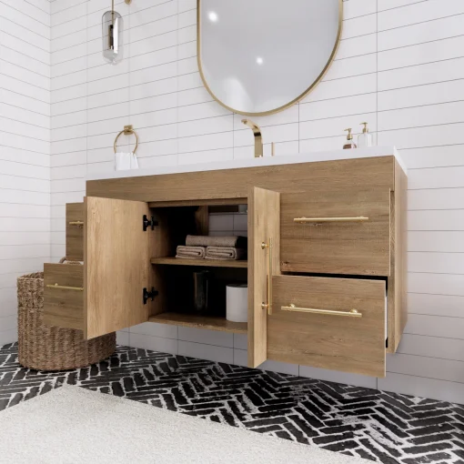 Bonna Wastafel Kamar Mandi Hpl Minimalis Modern