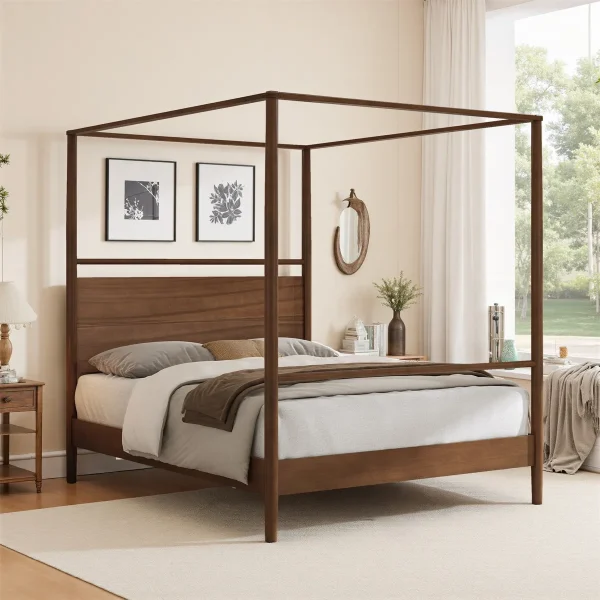Barreral Tempat Tidur Kanopi Minimalis