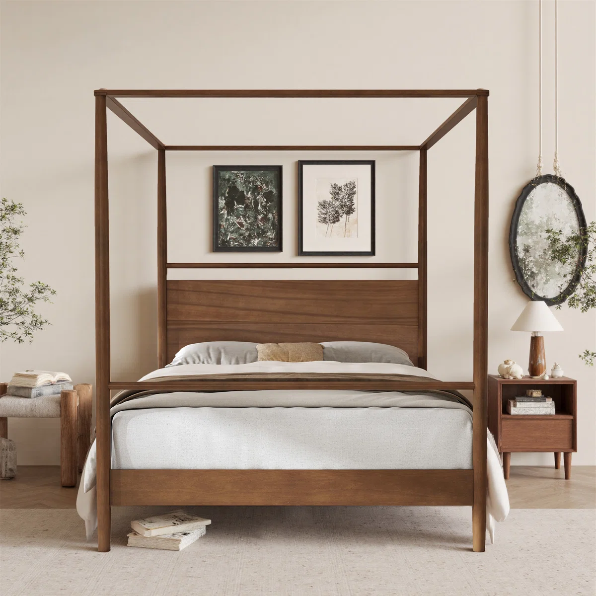 Barreral Tempat Tidur Kanopi Minimalis1