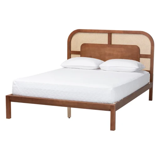 Baxtony Tempat Tidur Rotan Kayu Jati Minimalis