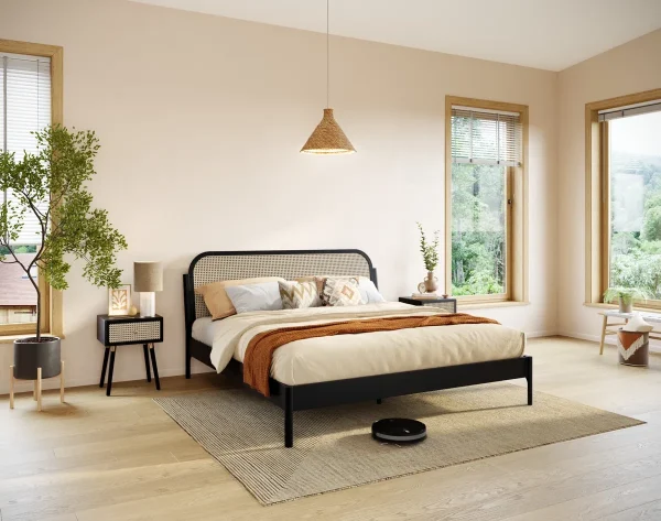 Beiro Tempat Tidur Rotan Minimalis