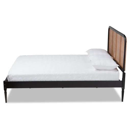 Bhorgid Ranjang Tidur Rotan Kayu Jati Minimalis
