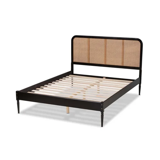 Bhorgid Ranjang Tidur Rotan Kayu Jati Minimalis