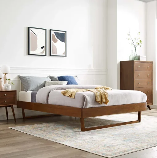Billie Tempat Tidur Minimalis Modern Kayu Jati Jepara