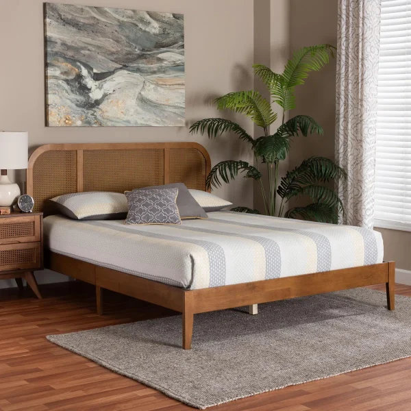 Bredyn Tempat Tidur Rotan Kayu Jati