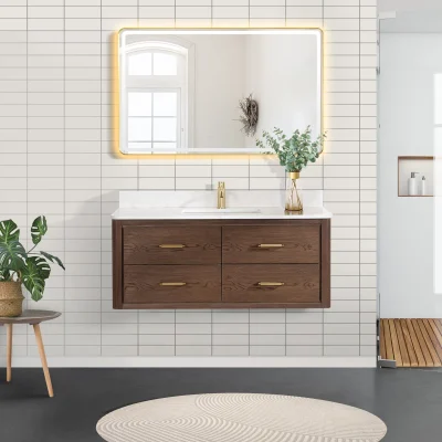 Cristo Wastafel Kamar Mandi Kayu Jati Minimalis Modern