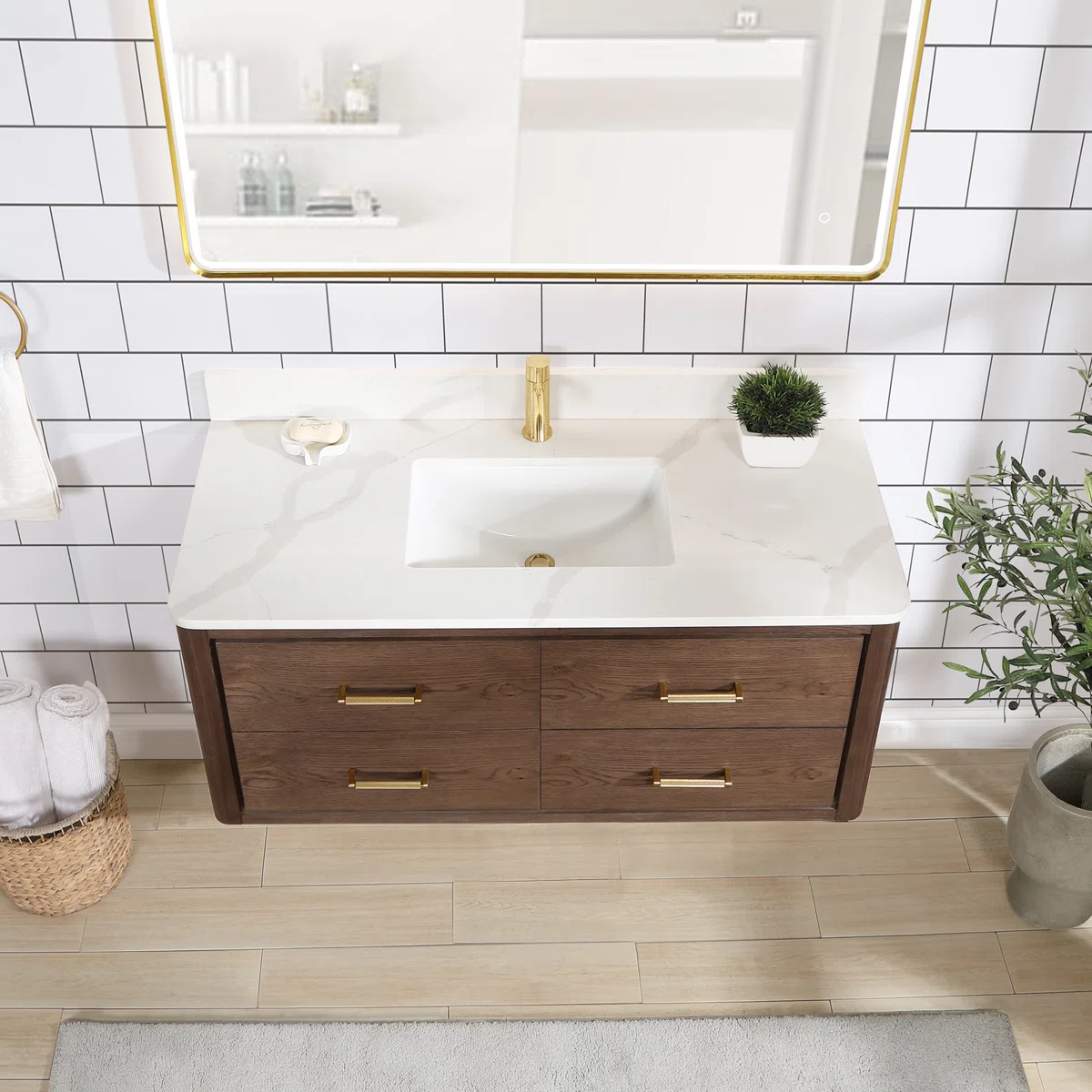 Cristo Wastafel Kamar Mandi Kayu Jati Minimalis Modern