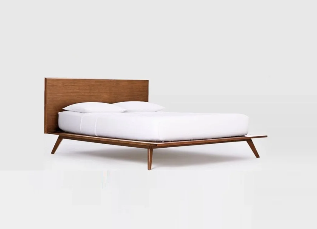 Cammon Tempat Tidur Retro Kayu Jati Minimalis1