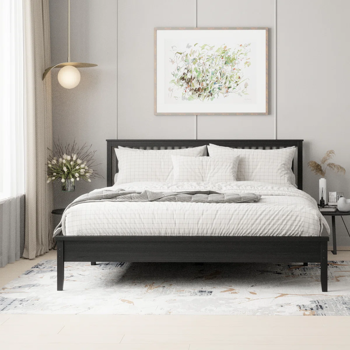 Cannora Tempat Tidur Desain Jari - Jari Minimalis