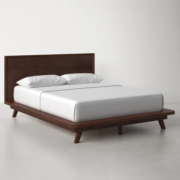 Capricorn Tempat Tidur Scandinavian Kayu Jati Solid