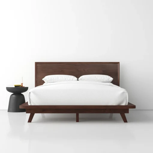 Capricorn Tempat Tidur Scandinavian Kayu Jati Solid