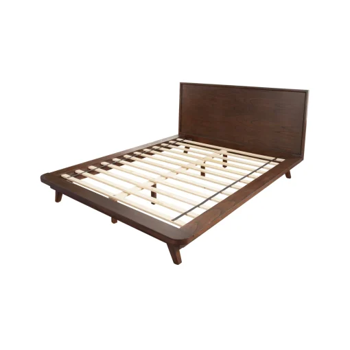 Capricorn Tempat Tidur Scandinavian Kayu Jati Solid