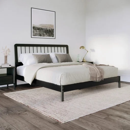 Catherine Tempat Tidur Kayu Jati Minimalis Modern