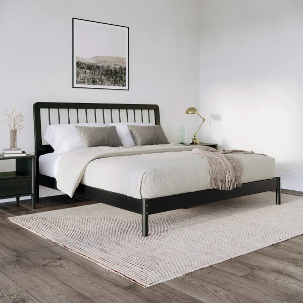 Cathrine Tempat Tidur Kayu Jati Minimalis