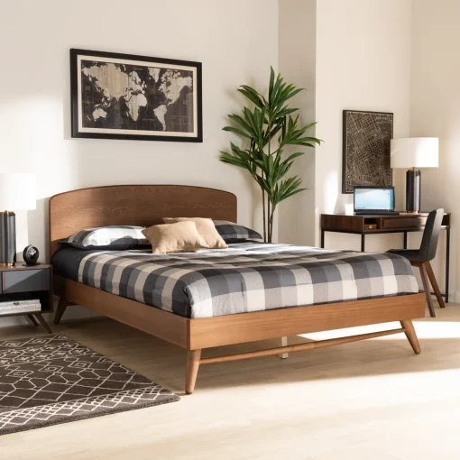 Charlles Tempat Tidur Retro Kayu Jati Minimalis Kekinian