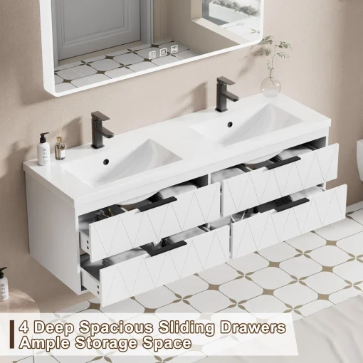 Ciarra Wastafel Kamar Mandi Bahan Hpl Minimalis Modern