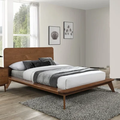 Corrigan Tempat Tidur Scandinavian Kayu Jati