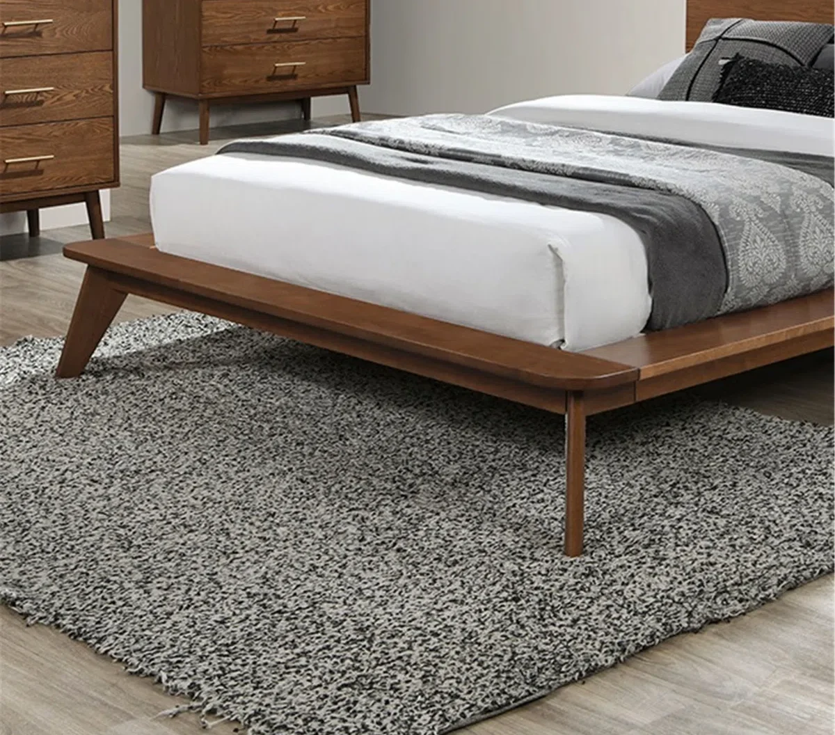 Corrigan Tempat Tidur Scandinavian Kayu Jati2