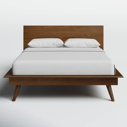 Defazio Tempat Tidur Retro Kayu Jati Minimalis Modern