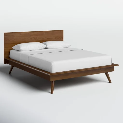 Defazio Tempat Tidur Retro Kayu Jati Minimalis Modern