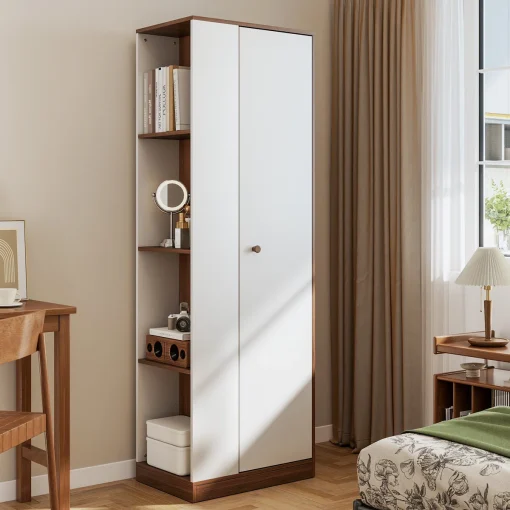 Ellenna Lemari Pakaian Unik Multifungsi Plywood Minimalis