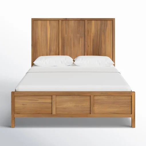 Ellino Tempat Tidur Kayu Jati Jepara Minimalis Modern
