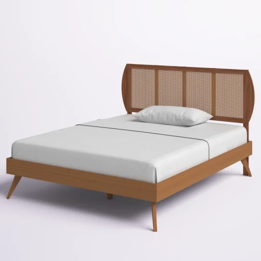 Emily Tempat Tidur Kombinasi Rotan Desain Minimalis