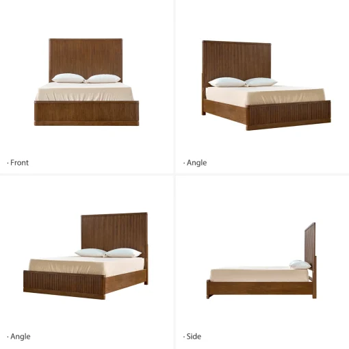 Ericka Tempat Tidur Kayu Jati Solid Mewah Minimalis