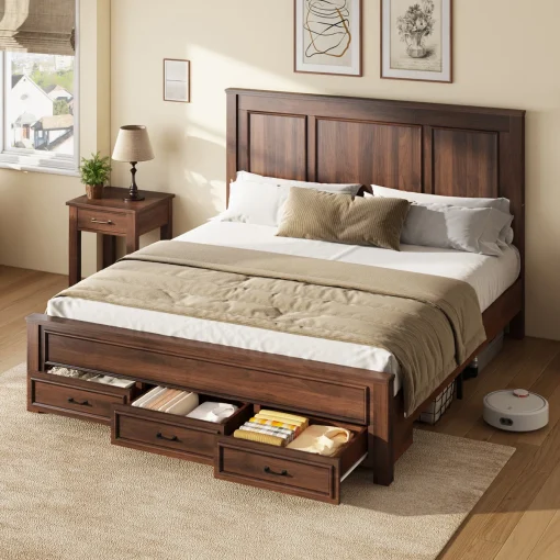 Fardinz Tempat Tidur Berlaci Kayu Jati Minimalis Klasik