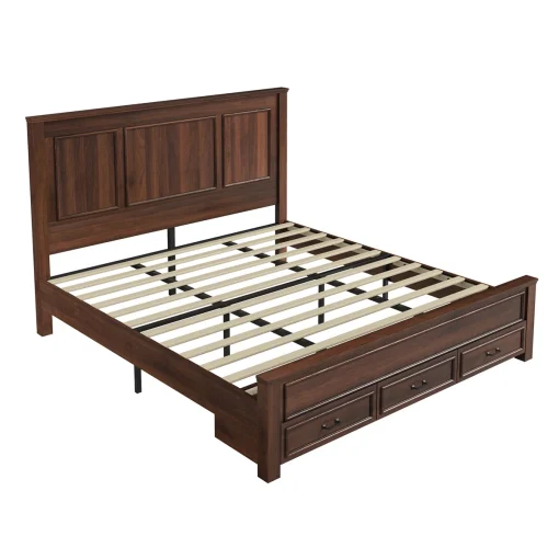 Fardinz Tempat Tidur Berlaci Kayu Jati Minimalis Klasik