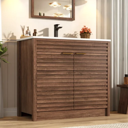 Grace Wastafel Cabinet Multifungsi Kayu Jati Minimalis
