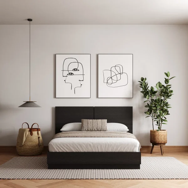 Jodeen Tempat Tidur Kayu Jati Minimalis Modern