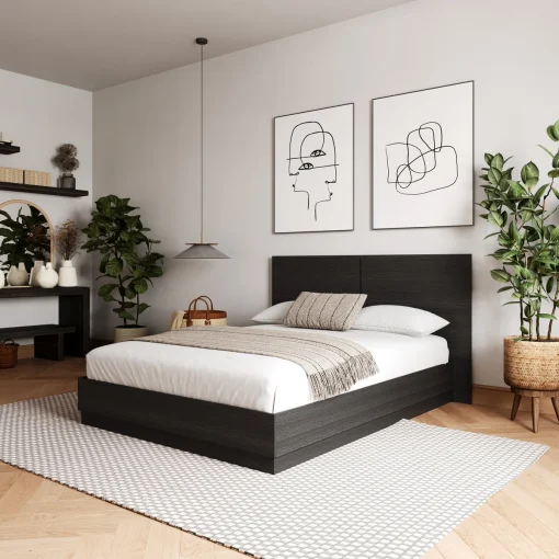 Jodeen Tempat Tidur Kayu Jati Minimalis Modern