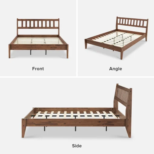 Joseph Tempat Tidur Kayu Jati Minimalis Modern
