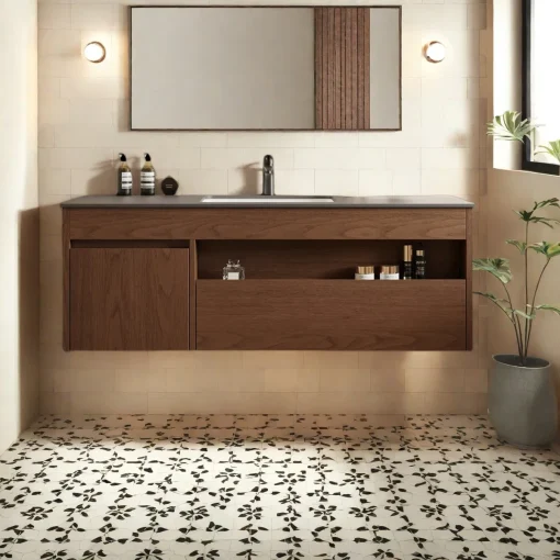 KELLY Wastafel Kamar Mandi Desain Minimalis Modern