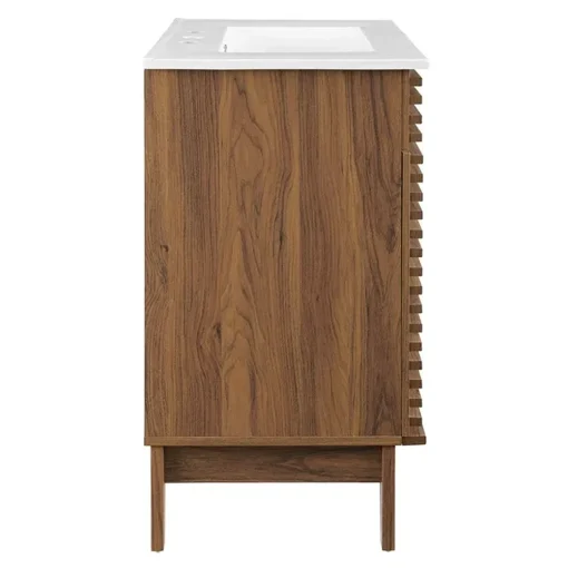 Kreiya Wastafel Cabinet Kayu Jati Minimalis Modern