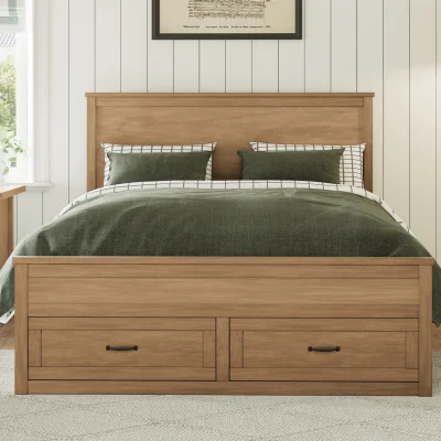 Keilyn Tempat Tidur Laci Multifungsi Kayu Jati