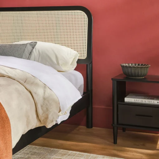 Kelly Tempat Tidur Rotan Minimalis Modern Terbaru