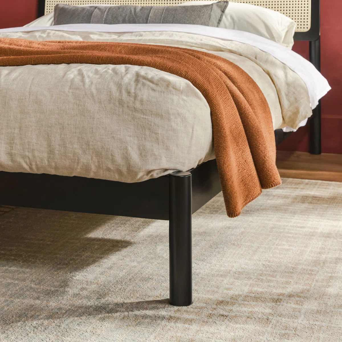 Kelly Tempat Tidur Rotan Kayu Jati3