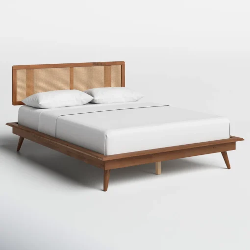 Kimalla Tempat Tidur Rotan Minimalis Kayu Jati